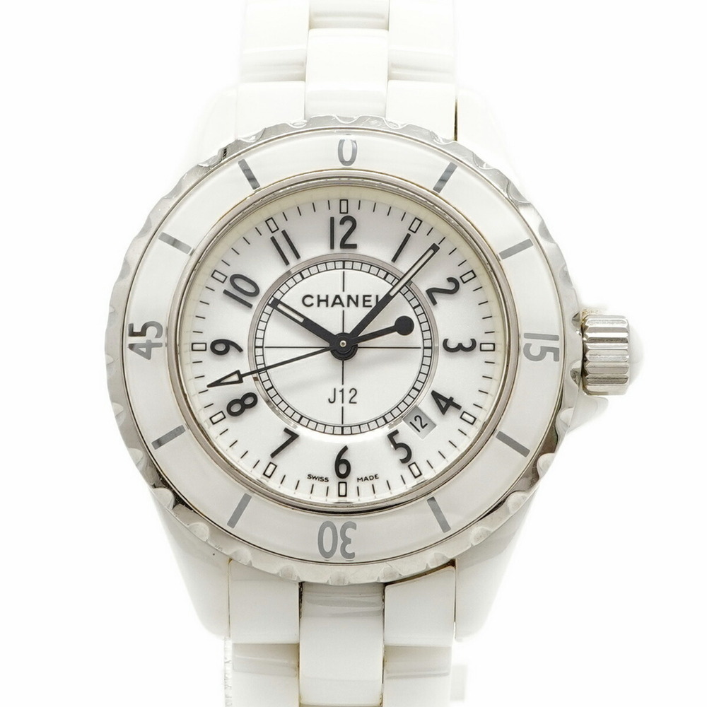 Chanel J12 H0968 White Dial Women's Watch